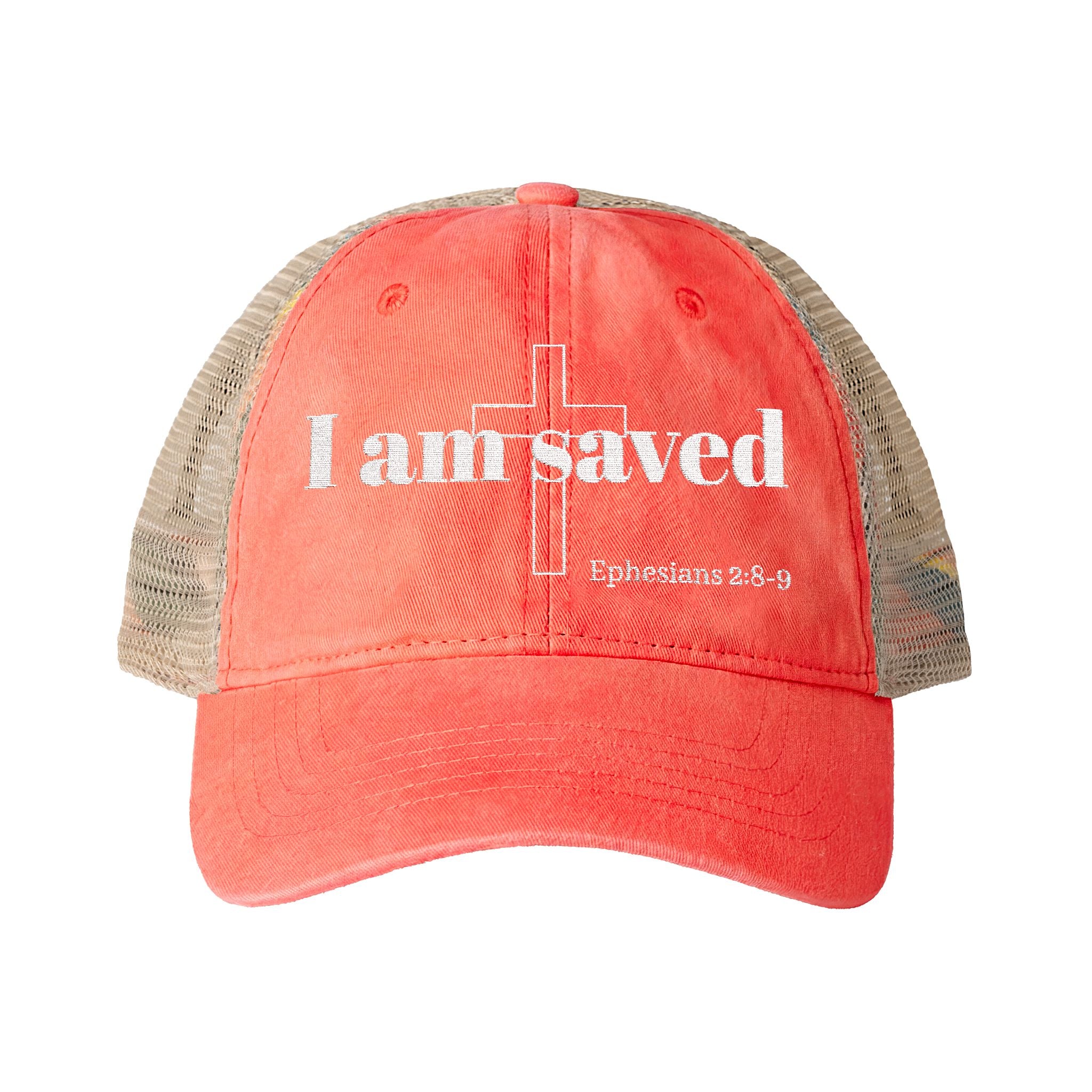 Women's Washed Mesh-Back Cap