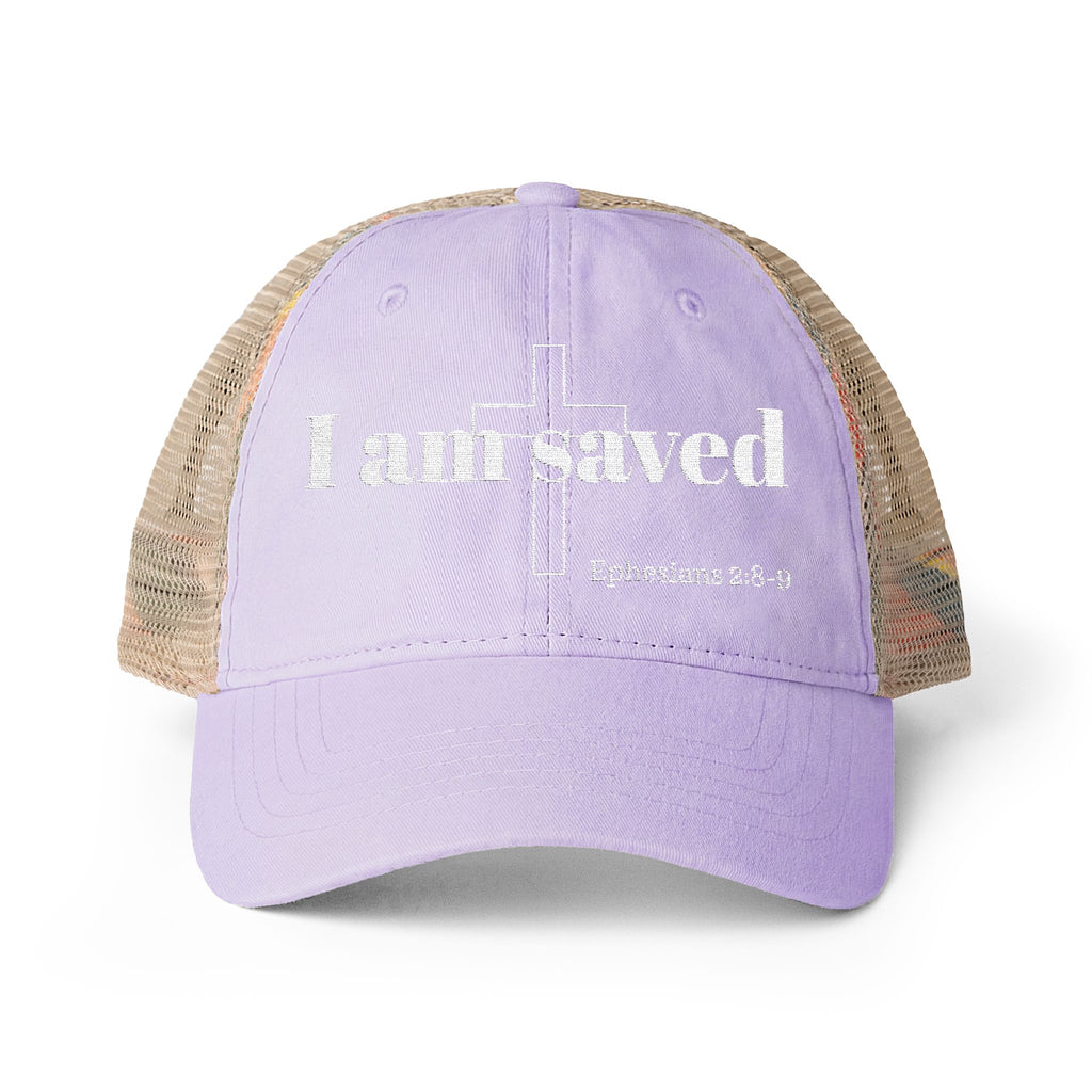 Women's Washed Mesh-Back Cap